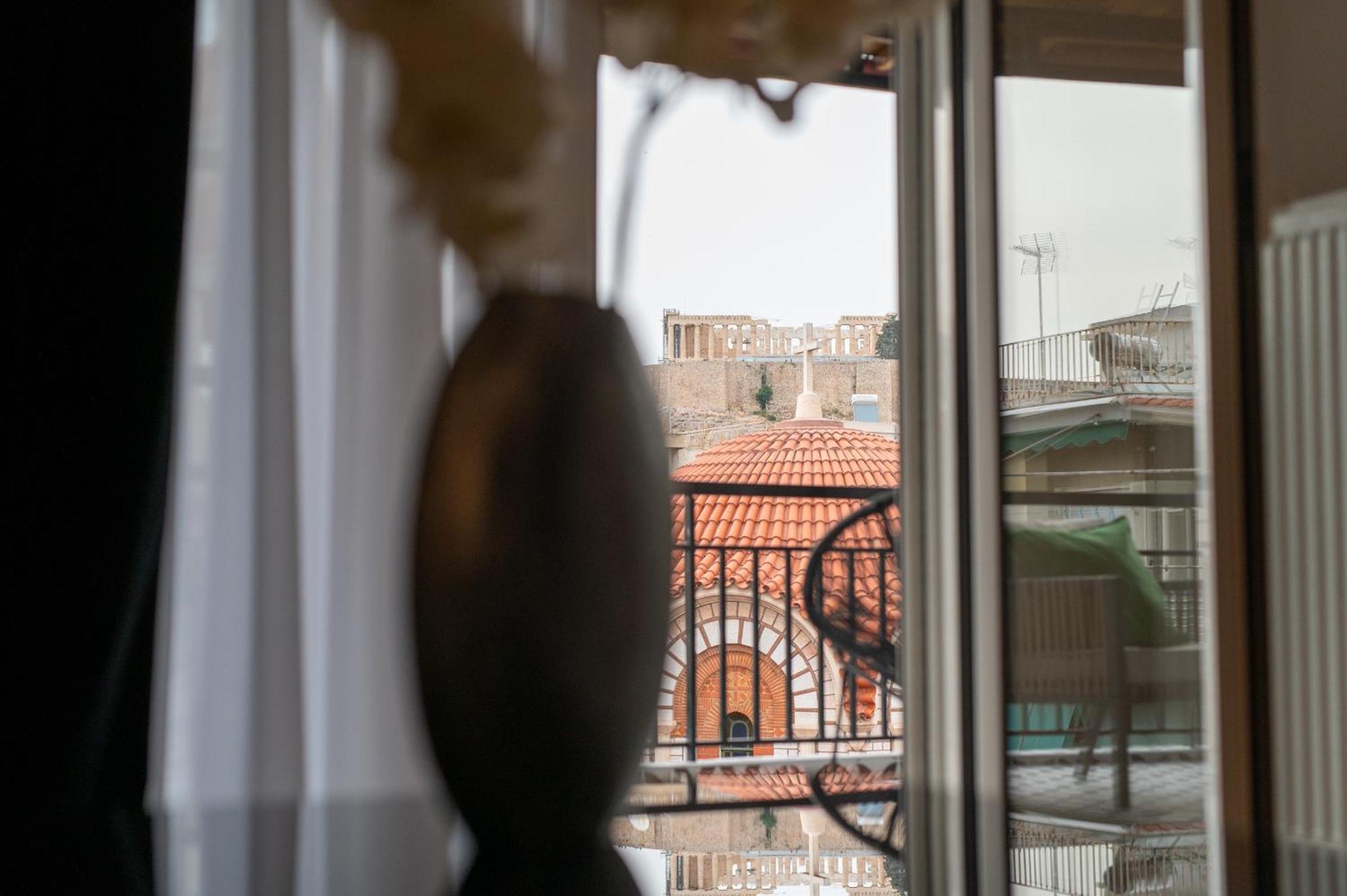 Acropolis Golden View Penthouse Apartment Atena Exterior foto